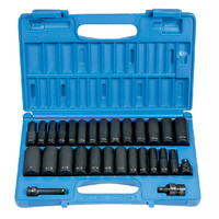 "Grey Pneumatic 3/8\" Antrieb 29-Teilig Tief Sae/Metric SteckschlüSsel-Set 1229DM"