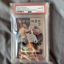PSA 10 - 2023 Panini Obsidian JAIME JAQUEZ JR RC Equinox Deep Sea Mojo /5 