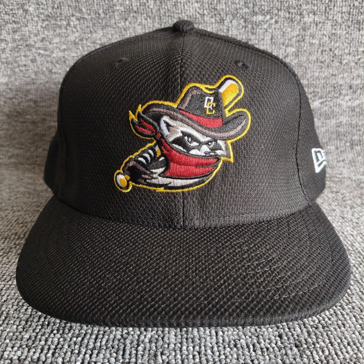 New Era Bradenton Marauders 59FIFTY Fitted Hat Black 7 3 8 MiLB