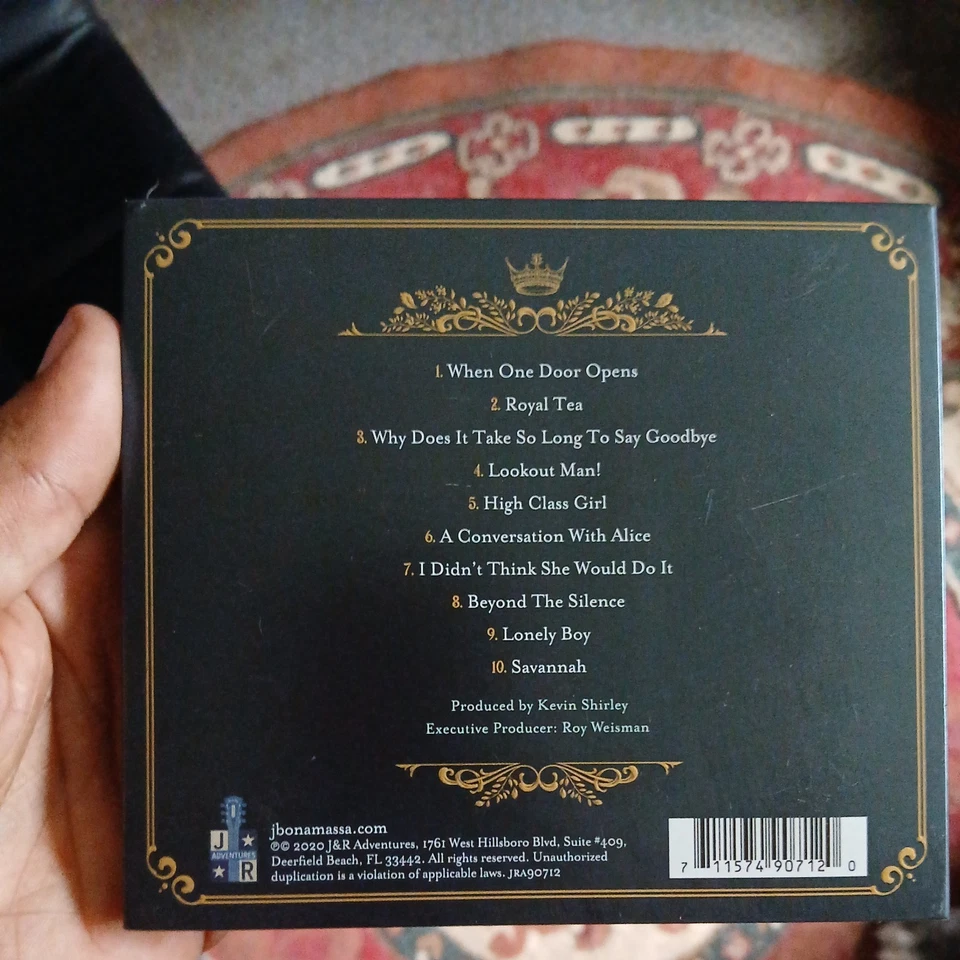 Joe Bonamassa Royal Tea +2 Extra Songs (CD) Foto 4 de 4