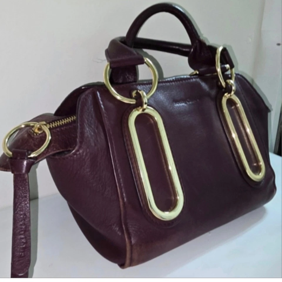 See by Chloe Medium Paige in Sepia Brown Leather Crossbody Handbag - Image 2 of 4