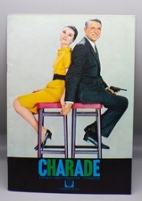 Vintage 1963 Japanese CHARADE movie PROGRAM Cary Grant AUDREY HEPBURN Spy Comedy
