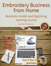 Barnes - Embroidery Business from Home  Business Model and Digitizing  - X555z