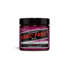MANIC PANIC Hair Dye Semi Permanent Hair Color- Fuschia Shock - 4 oz