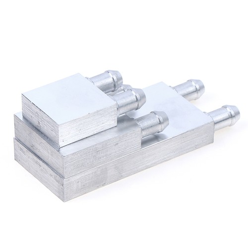 Primary Aluminum Water Cooling Block Heat Sink System For PC Laptop CPU _cu - Afbeelding 7 van 15