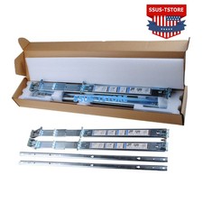 2U Static Rail Kit For Dell H872R PowerEdge R510 R520 R530 R540 R720 R730 R740