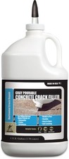 Gray Pourable Concrete Crack Filler - Light Gray, Liquid Crack Sealer for Dri...