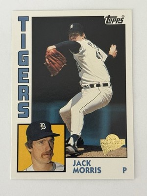 2004 Topps All Time Fan Favorites Jack Morris #23 Detroit Tigers