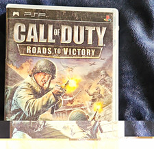 Call of Duty: Roads to Victory Manual Included T Shooter Sony PSP