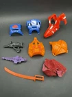 Masters of the Universe  LOT MOTU Vintage Parts Accessories Weapons Battle Pack