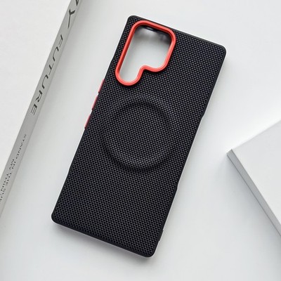 For ZTE nubia RedMagic 11S Pro+ Phone Case Hybrid Nylon Cloth Magnetic Cover