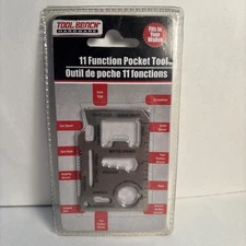 11-IN-1 Multi Function Survival Pocket Card Tool Outdoor Camping Emergency Gear 