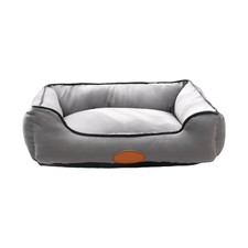 Dog Bed Rectangle Washable Sleeping Puppy Bed Soft Calming Cat Anti-Slip Bottom