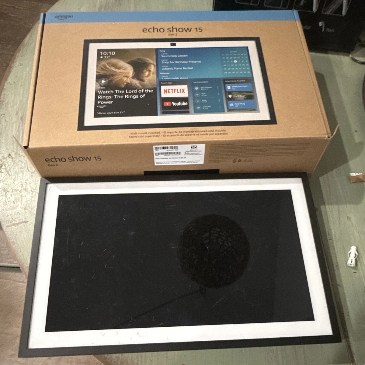 Amazon Echo Show (1st Generation) Alexa Black Smart Speakers for