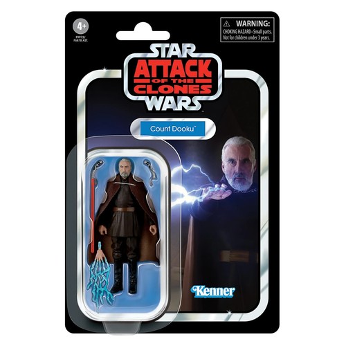 Star Wars Vintage Attack of the C 3.75" Count Dooku Action Figurelones