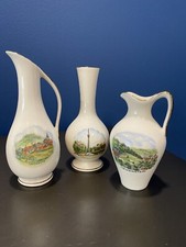 Lot Of 3 - Miniature Pitchers Vases - Bavaria - Weinstein Lowenstein Stuttgart