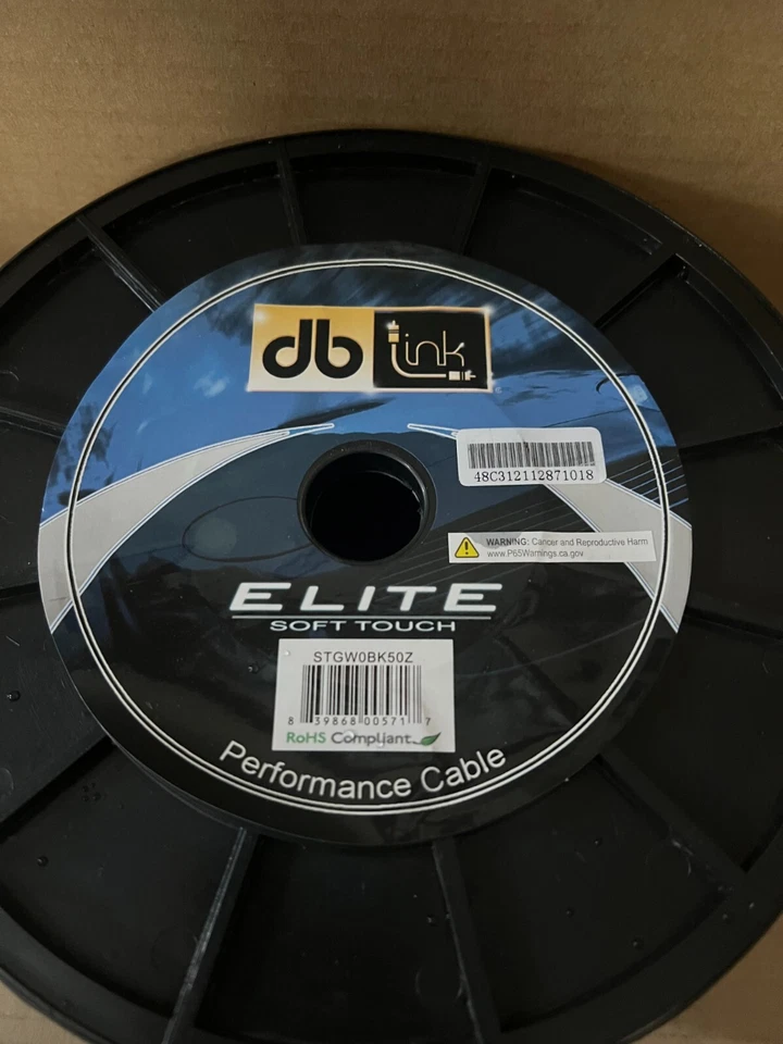 DB Link STGW0BK50Z 50-Feet Roll Soft Touch Ground Wire (Black) New - Image 2 of 4