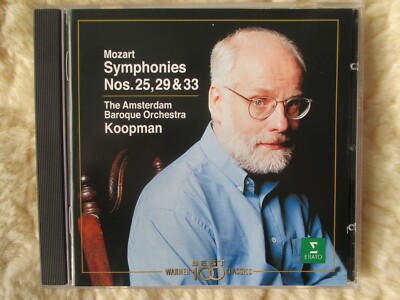 Mozart: Symphonies Nos. 25, 29 & 33 - The Amsterdam Baroque Orch. - Koopman - CD