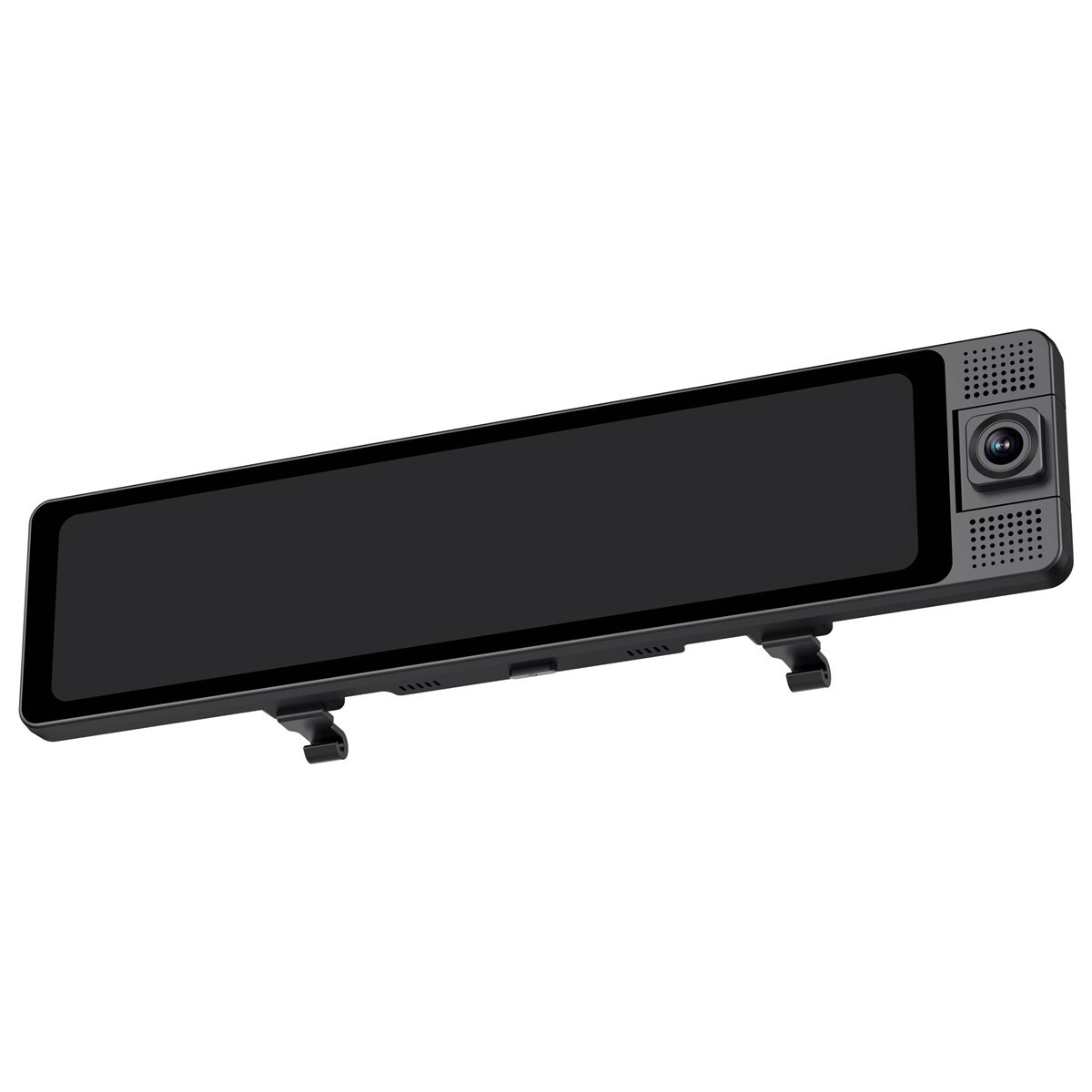 11.26in Touch Screen Dash Cam 1080P 3 Lens Car Rearview Mirror DVR