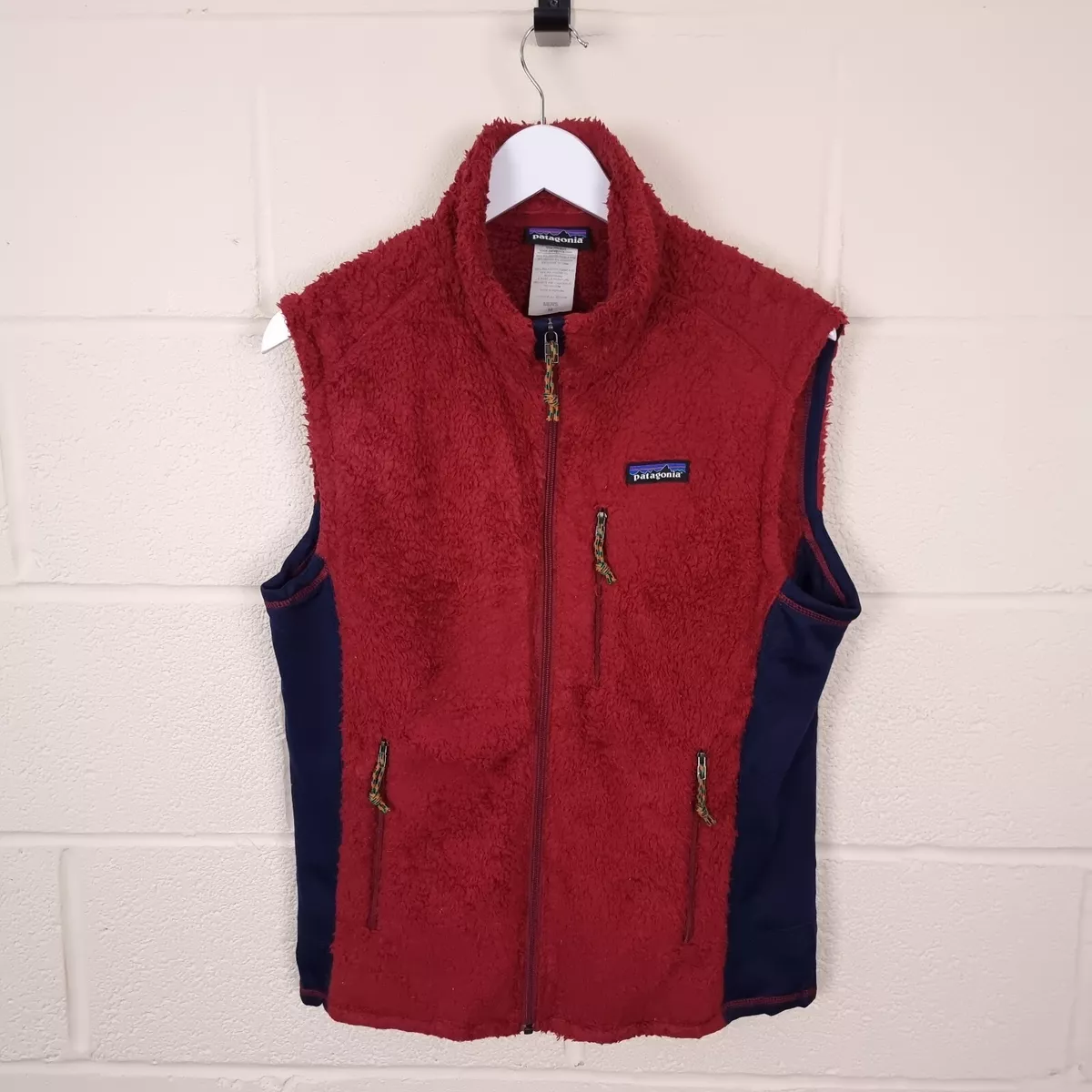 PATAGONIA Los Gatos Fleece Vest Mens M Medium Sherpa Polartec