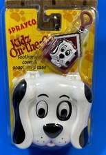 Sprayco Kidz On-The-Go Toothbrush Cover & Soap/Travel Case, ID Tag Too! Vacation