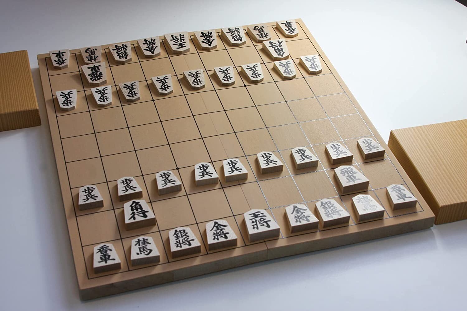 Japanese Chess Classical Shogi Game Set Traditional Board Travel Games しょうぎ  将棋