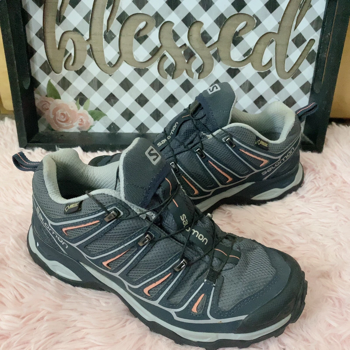 I mængde par Majroe Salomon X Ultra 2 GTX Gore-Tex Women&#039;s Hiking Trail Running Shoes Size  7 | eBay