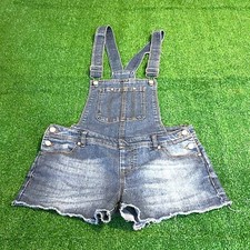 Tinseltown Bib Adjustable Straps Shortalls Classic Overalls Rompers Jeans Size S