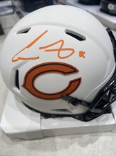 COLE KMET AUTOGRAPHED SIGNED CHICAGO BEARS MINI HELMET BECKETT COA