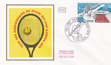 FRANCE 1978 FDC ROLAND GARROS YT 2012