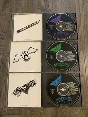 AEROSMITH PANDORA'S BOX MUSIC CD DISCS 1, 2, & 3 USED | eBay