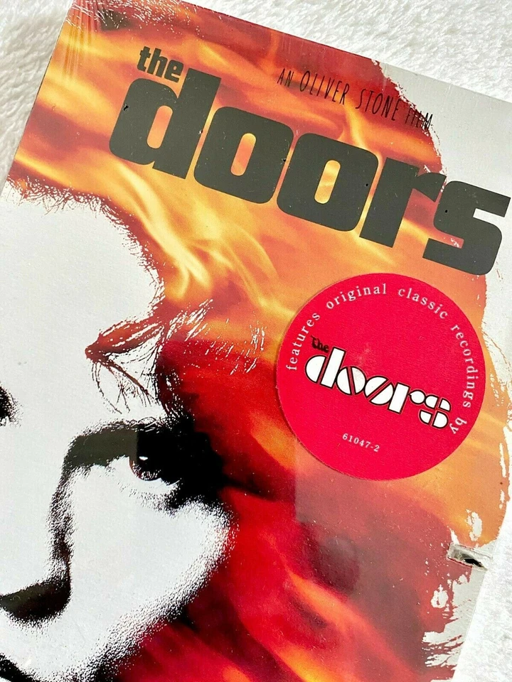 JIM MORRISON THE DOORS MOVIE CD OLIVER STONE SEALED LONGBOX PROMO HYPE STICKER Foto 2 de 4