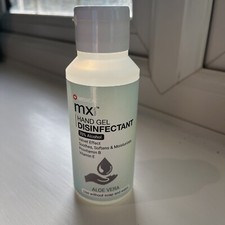 MX Hand Gel Disinfectant Waterless Aloe Vera Moisturises 70% Alcohol 150ml