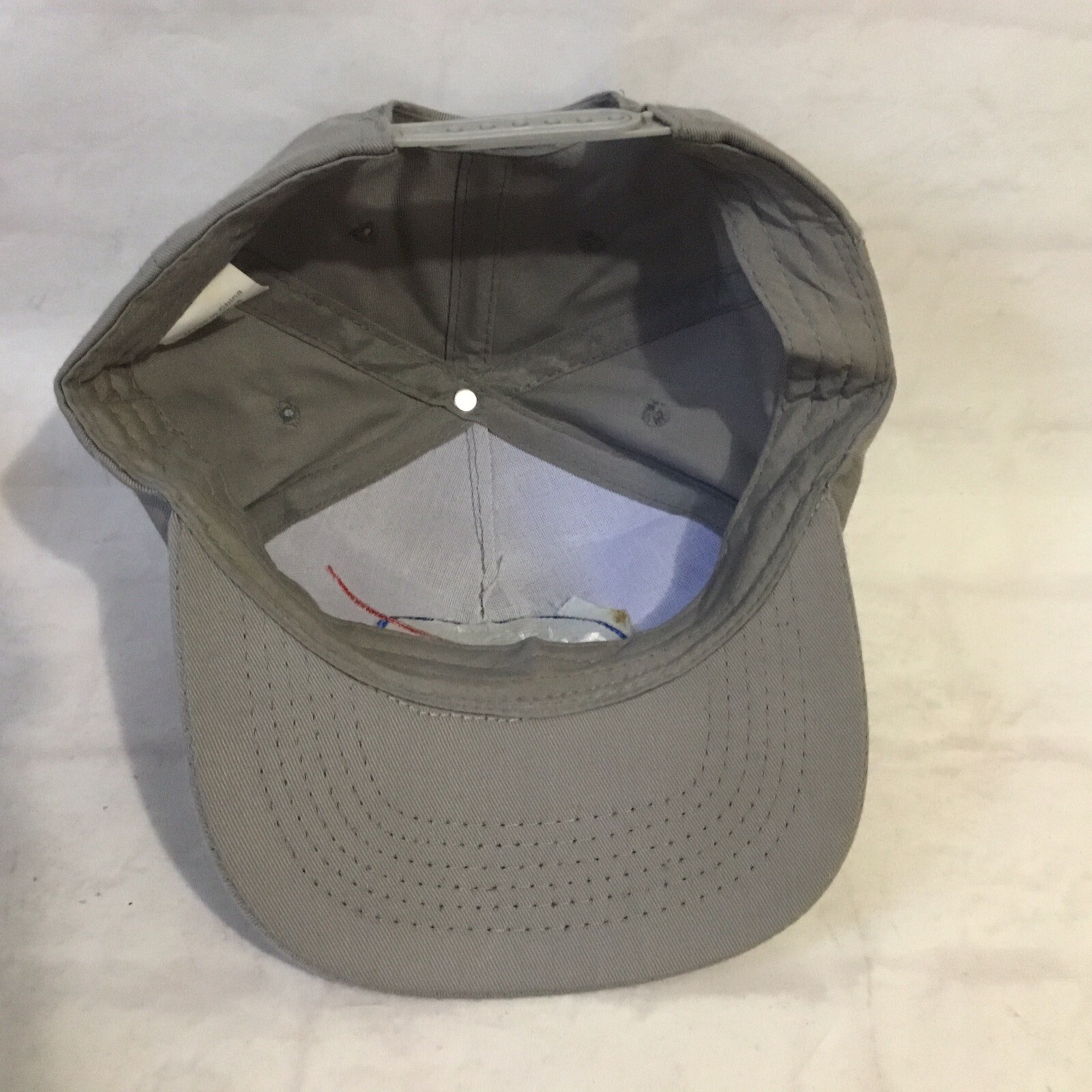 NASA Patch Gray Baseball Cap Hat Adjustable Strap - image 7