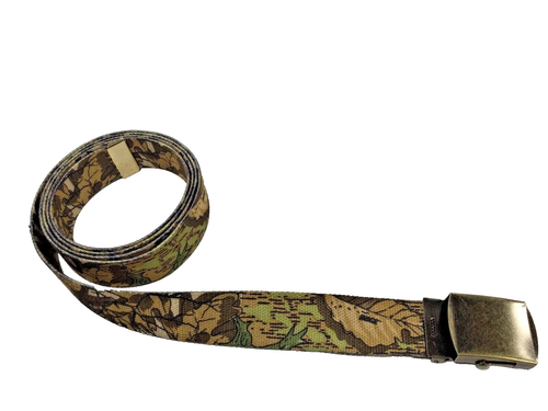 Men's, Image, Camouflage Cotton Web Belt, 1.25"X 48" Made in the USA - Picture 2 of 2