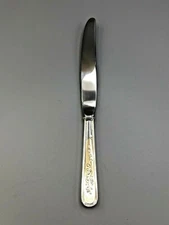 Golden Calvert Engraved by Kirk Stieff Sterling Silver place Knife 9"