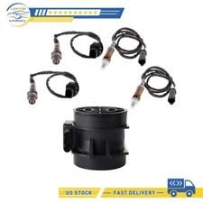 4pcs* Front&Downstream Air Fuel Ratio Oxygen + MAF Sensor for 04-05 BMW 325i