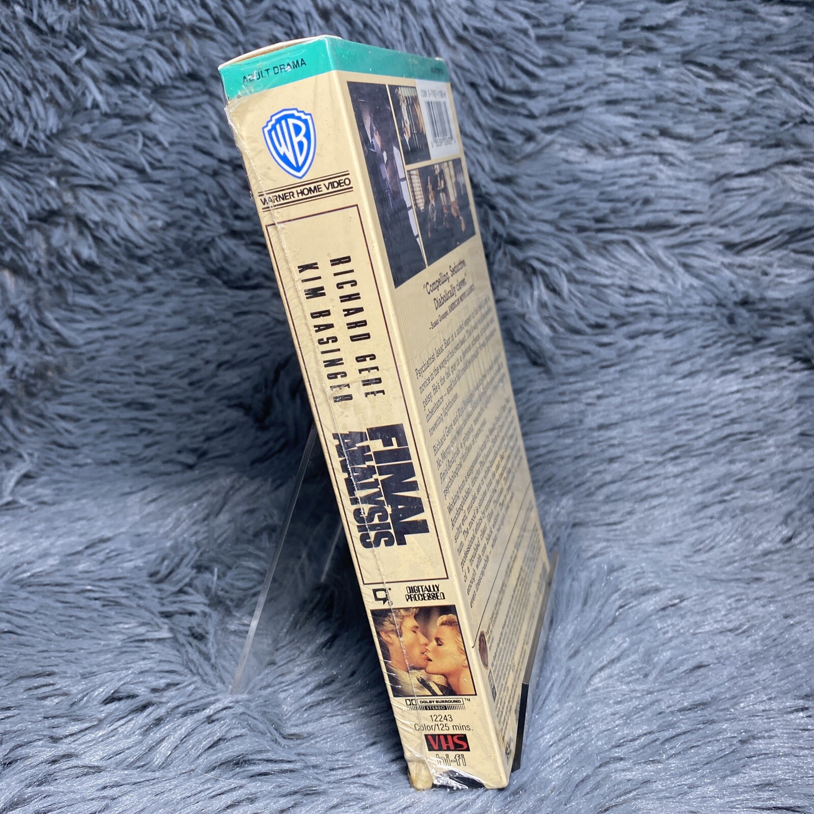 Final Analysis VHS 1992 VCR Video Tape Movie Richard Gere *Like New