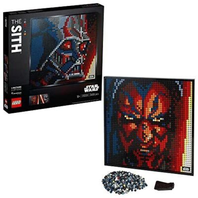 x3 Lego Star Wars The Sith Art (Set of 3) Darth Maul Darth Vader Kylo Ren  31200 673419319638|