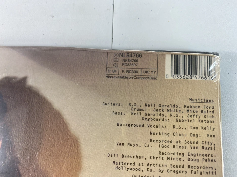 Rick Springfield SEALED LP w Hype - Working Class Dog - RCA AFL1 3697 1980 - Image 3 of 4