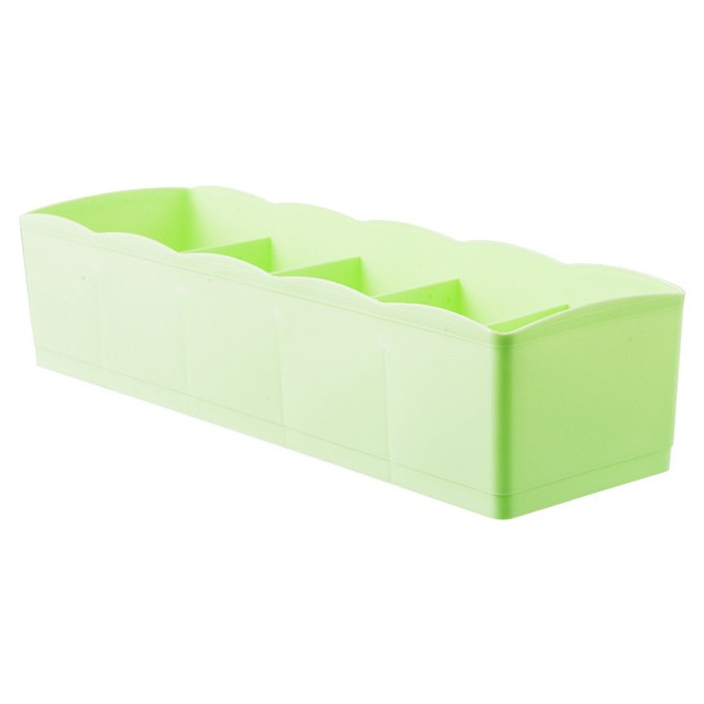 Bamboo 30 Fächer Box Organizer Socken Aufbewahrungsbox Sockenbox