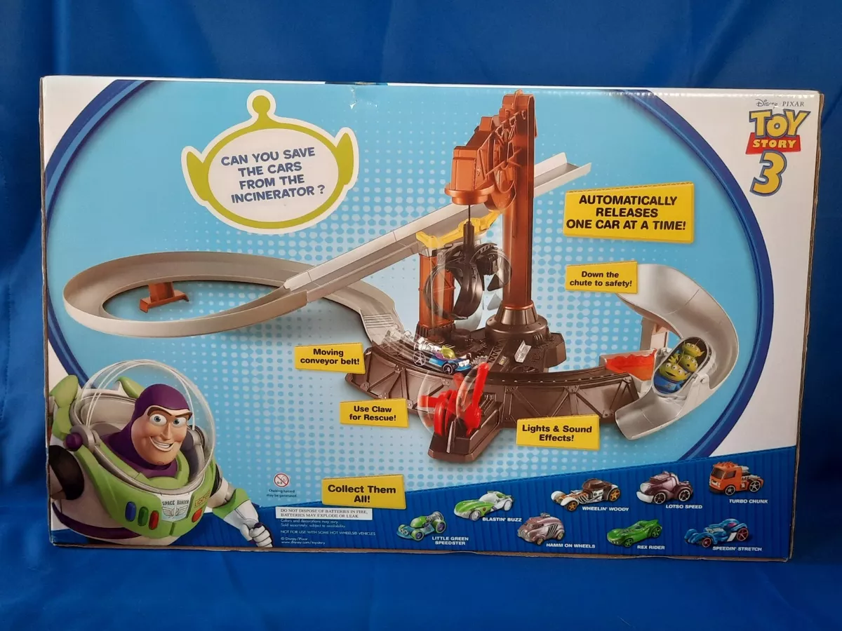 Hot Wheels Toy Story 3 Claw Rescue Track Set - New Sealed - Disney 2009
