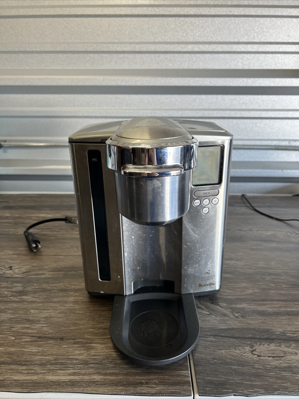 Breville Keurig Stainless Steel Silver Gourmet Coffee Machine BKC700XL