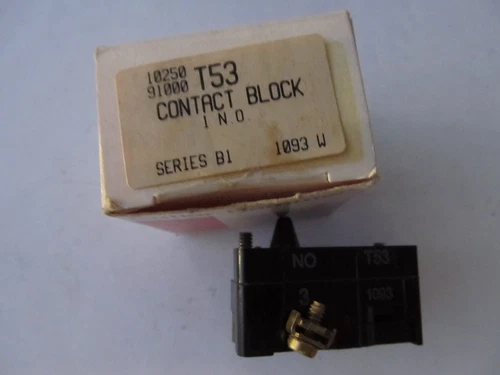 **NEW** CUTLER HAMMER/EATON  10250T53 SER. B1 CONTACT BLOCK