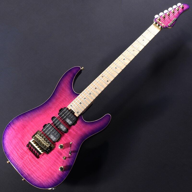 SCHECTER EX-5B-24-CTM-FRT (Pink Purple Burst/BM) #241201 SCHECTER EX-5B-24-CTM-FRT (Pink Purple Burst/BM) #241201