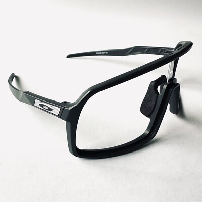 Oakley Sutro Matte Carbon Black | Silver Accents Replacement Frame Only OO9406