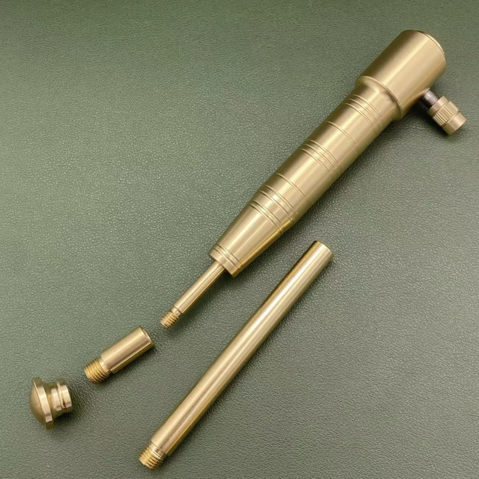 Retro Outdoor Torch Kerosene Vintage Extended Multi-function Lighter - Image 4 of 4