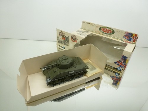 SOLIDO 6210 SHERMAN M4 A3 WWII USA US ARMY TANK - GREEN 1:55 - GOOD IN BOX - Picture 9 of 10
