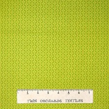 Pet Fabric - Dog Park Bone Geometric Green - Studio E YARD