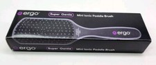 Ergo Styling Tools ERG750 Super Gentle Mini Ionic Paddle Brush, Black